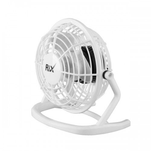 Вентилятор настольный Rix RDF-1500USB White - Фото товара №2