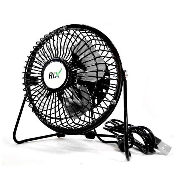 Фото Вентилятор настольный Rix RDF-1501USB Black