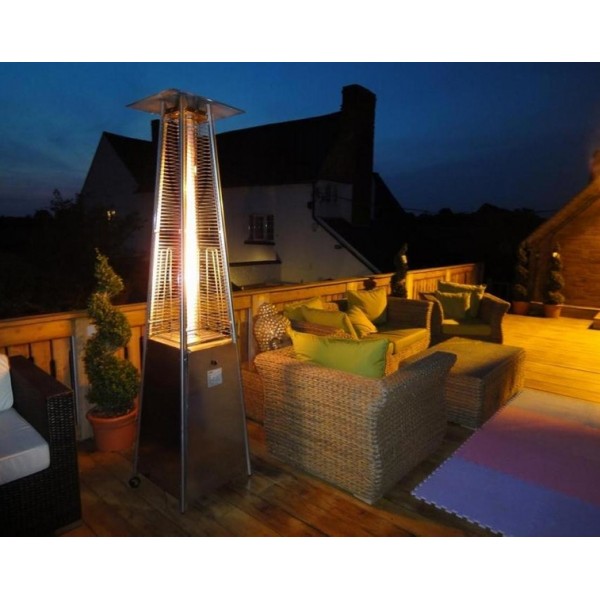 Фото Уличный газовый инфракрасный обогреватель NeoClima 08HW-BW