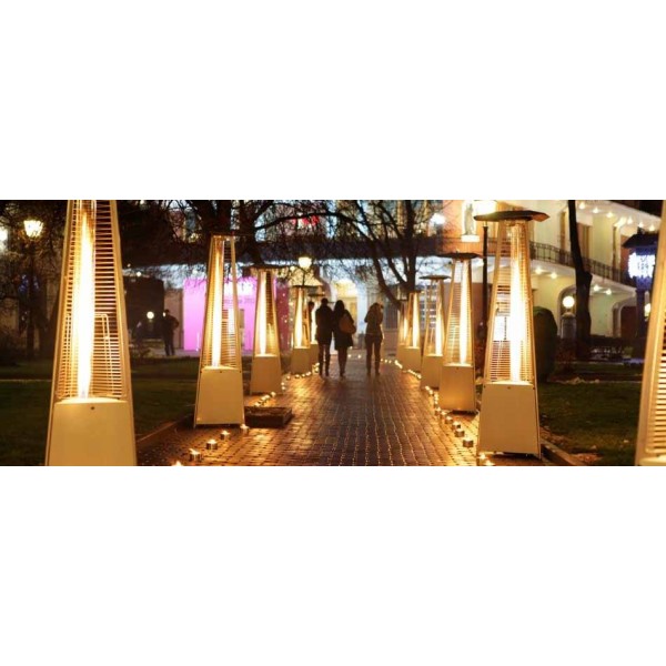 Фото Уличный газовый инфракрасный обогреватель NeoClima 08HW-BW