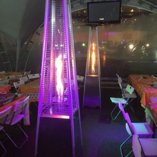 Фото Уличный газовый инфракрасный обогреватель NeoClima 08HW-BW